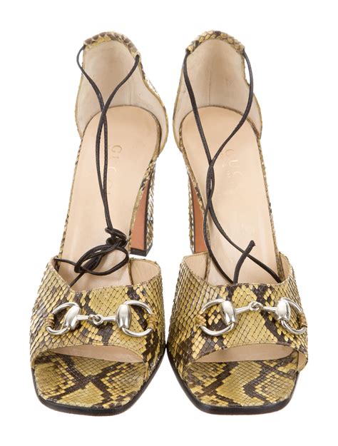 gucci high heels snake|gucci kitten heels sandals.